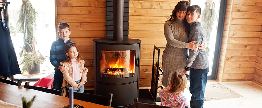 Morso Cast Iron Fireplace Insert Installation in Susanville, California