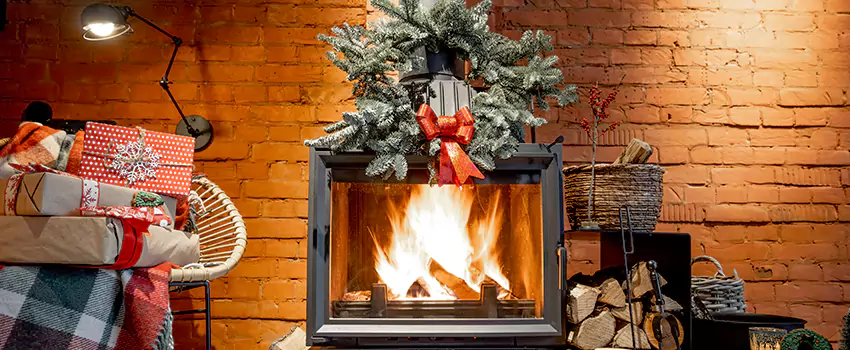 Travis Industries Linear Gas Fireplace Installation in Susanville, California
