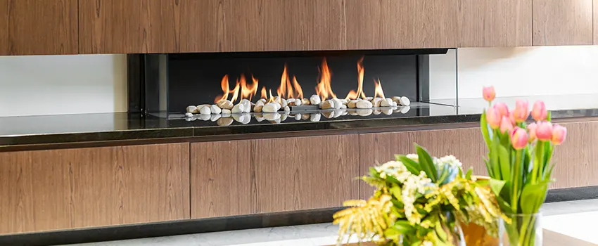 Double-height Fireplace Design Refurbishment in Susanville, California