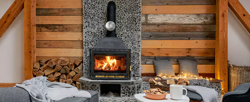 Thelin Hearth Products Direct Vent Gas Stove Fireplace Inspection in Susanville, California